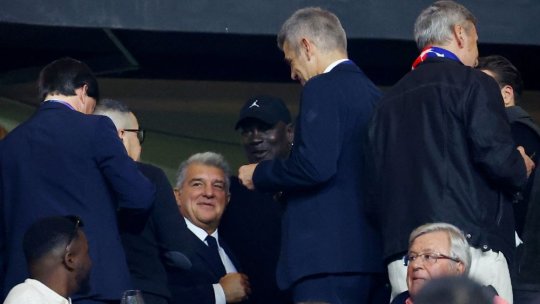 Joan Laporta a inaugurat academia de fotbal FC Barcelona din România