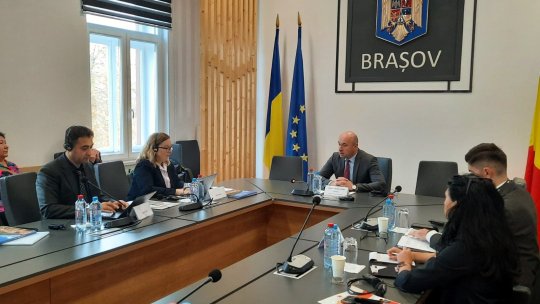 Vizită de evaluare, la Brașov, a Grupului de experţi pentru lupta împotriva traficului de fiinţe umane