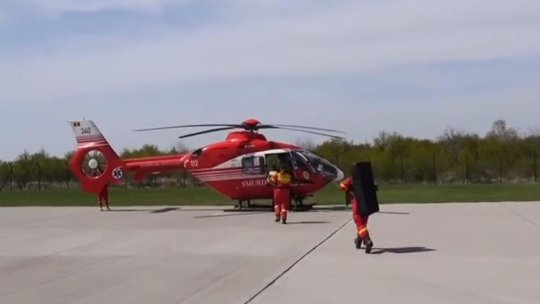 Accident rutier grav, în județ