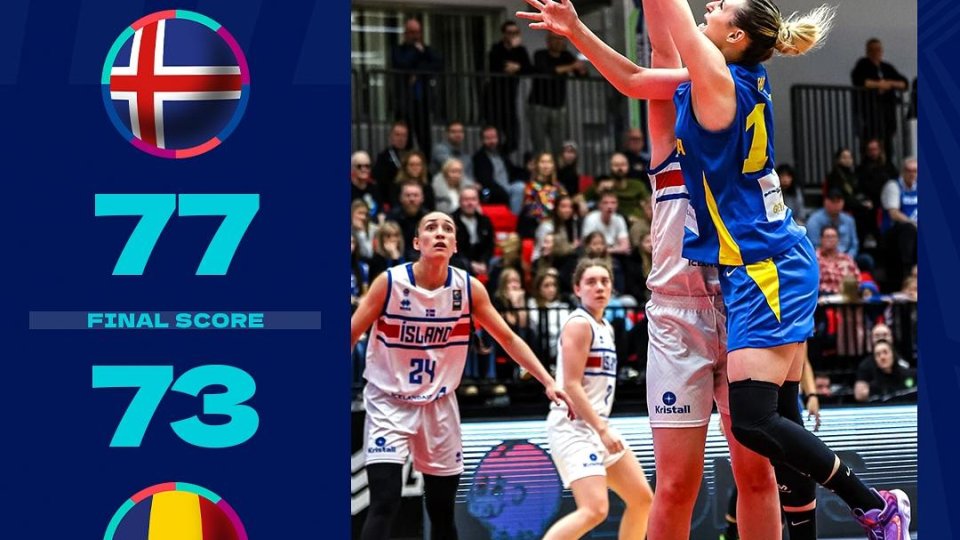 Baschet. „Tricolorele” au pierdut în Islanda