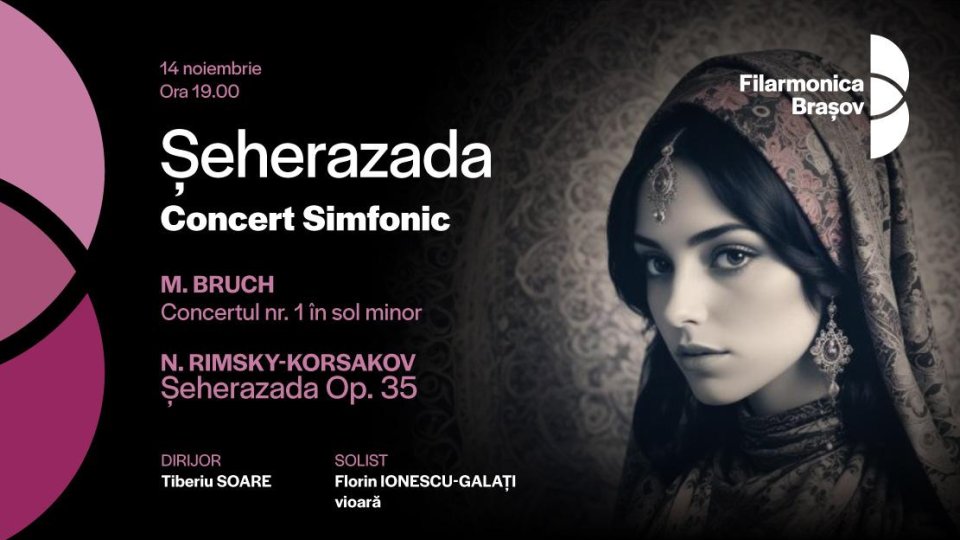 Concert-eveniment la Filarmonica Brașov
