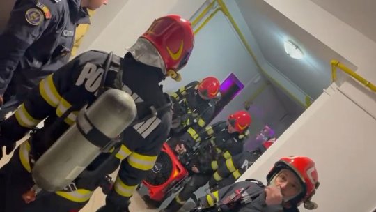 Panică într-un bloc din cartierul Tractorul
