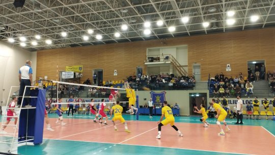 Volei masculin: Corona Brașov învinge pe Vojvodina Novi Sad, în CEV Cup
