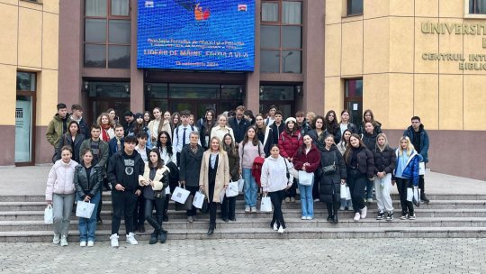 Liderii de mâine, impresionați de Institutul de Cercetare și Dezvoltare al UnitBv