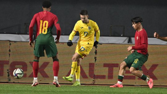 Fotbal. România, remiză cu Portugalia în Elite League U20