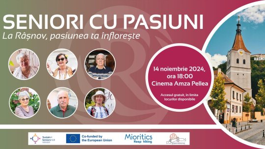 ”Seniori cu pasiuni”, la Râșnov