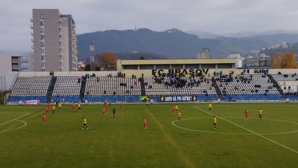 Fotbal: SR Brașov, pe podiumul Ligii a 3-a