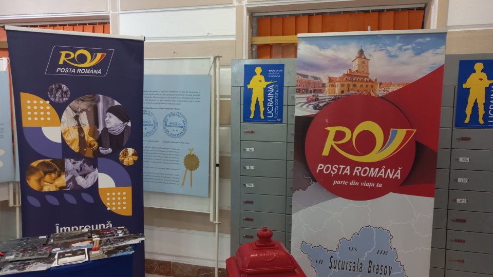 Poșta Română a marcat, la Brașov, 1.000 de zile de la declanșarea agresiunii Rusiei asupra Ucrainei