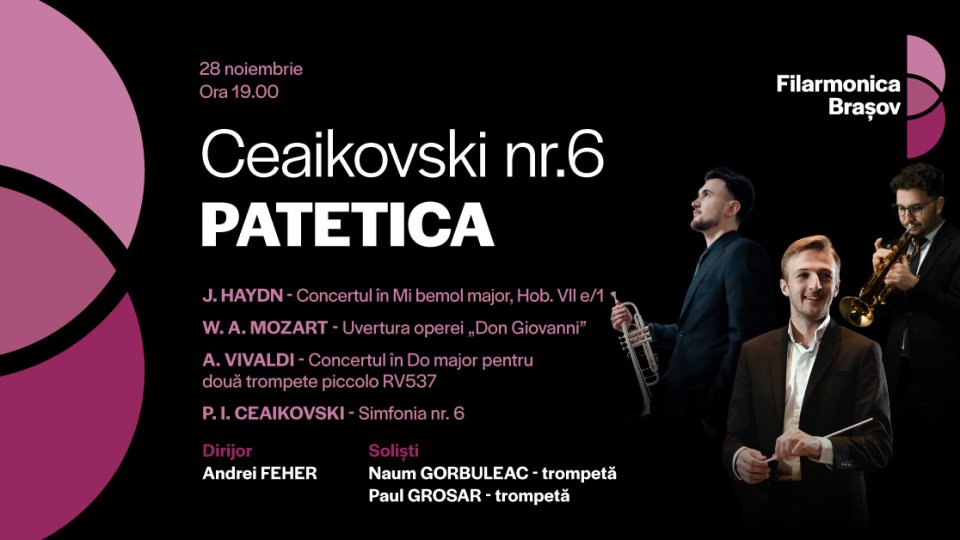 Trei concerte într-o săptămână, dintre care două sold-out, la Filarmonica Brașov