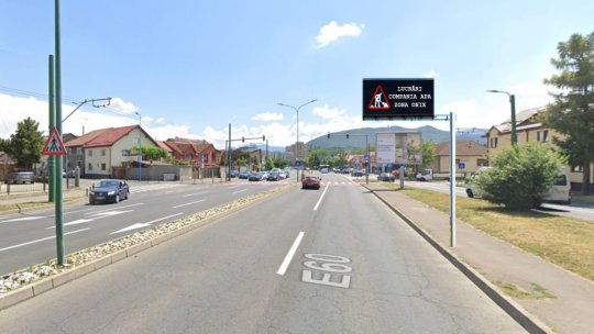 Sistem electronic de informare despre condițiile de trafic din Brașov