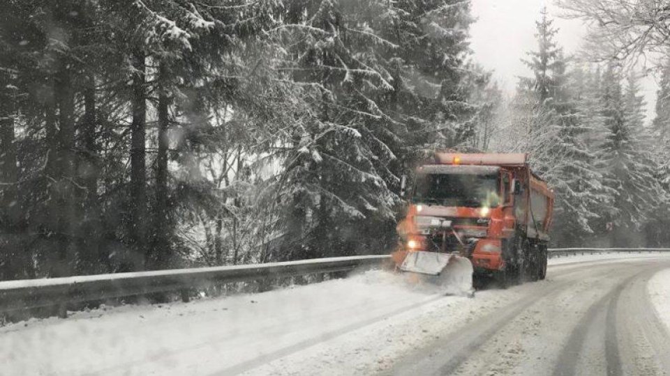 Ninsori abundente în centrul țării