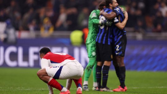 Fotbal: Inter o învinge pe Arsenal, în Liga Campionilor - VIDEO
