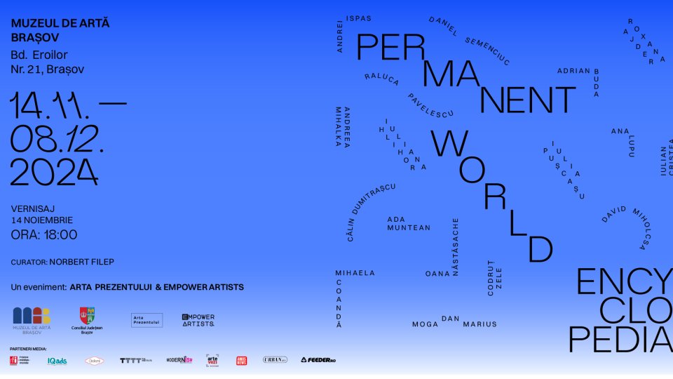 Expoziția „Permanent World Encyclopedia”, la Muzeul de Artă