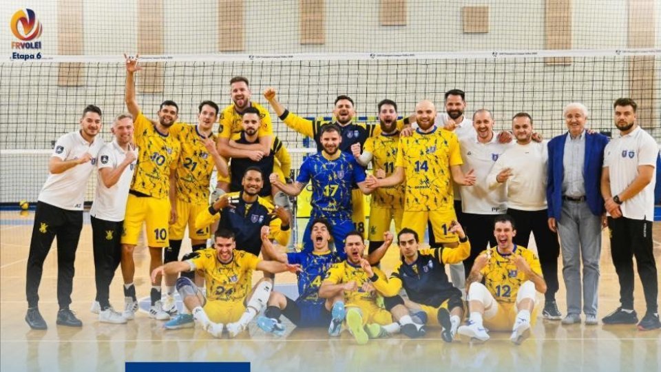 Volei masculin: Derby în Divizia A1, între Dinamo București și Corona Brașov