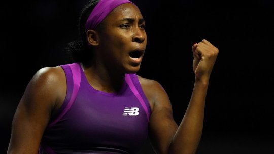Tenis: Coco Gauff s-a calificat în finala Turneului Campioanelor de la Riad