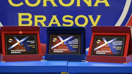 Corona Brașov, premiată la Gala Voleiului Românesc