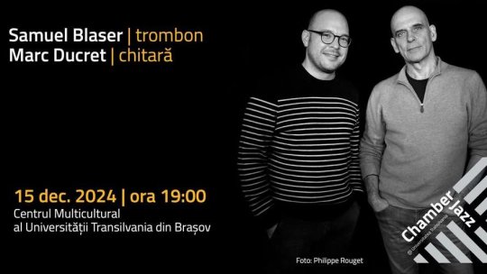 Ultimul concert al anului din seria Chamber Jazz, pe 15 decembrie
