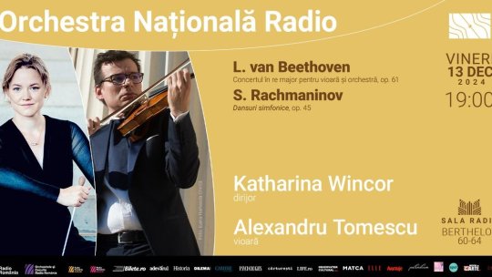 Beethoven, cu Alexandru Tomescu, la Sala Radio