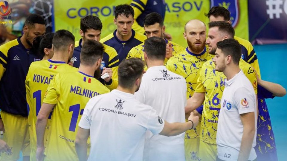 Volei masculin: Corona Brașov, eșec la Zalău