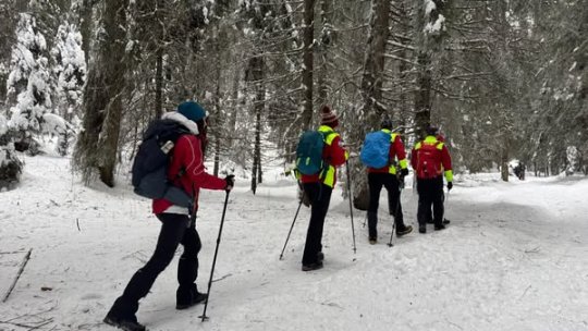 Salvamont Brașov, o nouă acțiune de patrulare spre Cabana Mălăiești