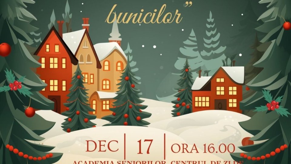 „Colind în casa bunicilor”, marți, la Filarmonica Brașov