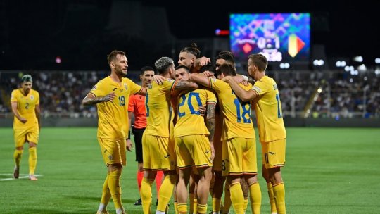 Fotbal: Naționala României, pe locul 38 FIFA
