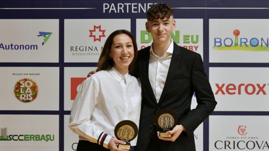 Scrimă: Floretista Mălina Călugăreanu şi sabrerul Vlad Covaliu au fost desemnaţi cei mai buni sportivi din 2024