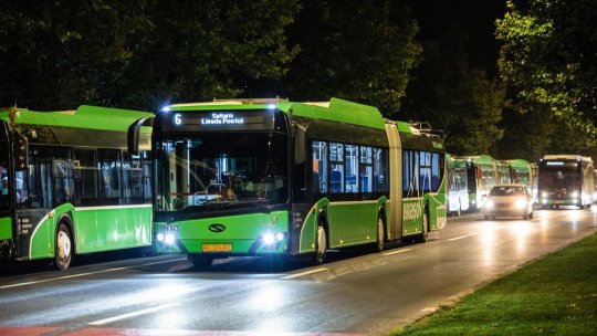 Cu autobuzul la Revelion