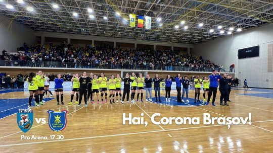 Handbal: Corona Brașov a suferit a doua înfrângere din acest sezon al Ligii Florilor
