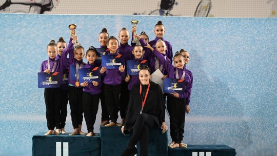 Gimnastică ritmică: ACS Carla Ritmic Gim Brașov este campioană națională! (FOTO)