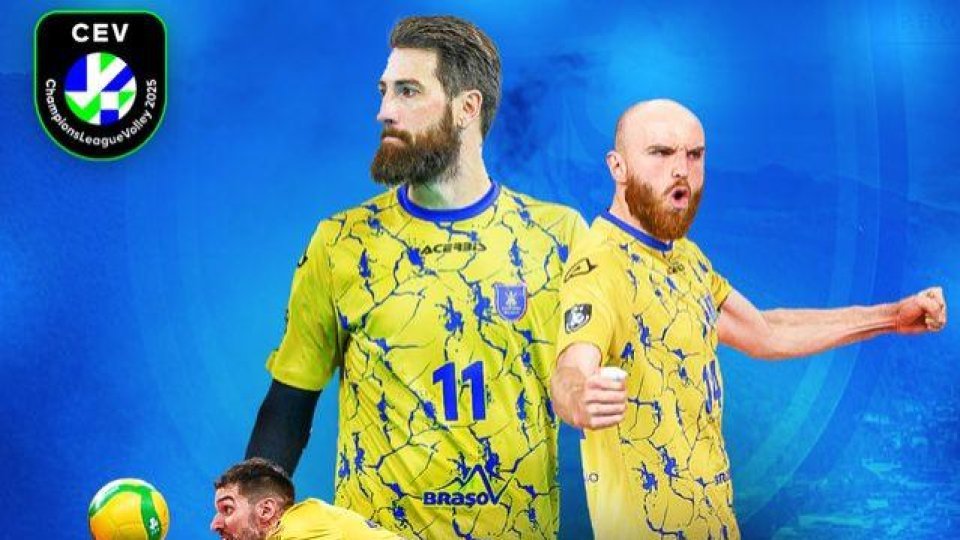 Volei masculin: Corona Brașov - TTU Tallinn, în optimile CEV Cup, miercuri, în Sala Sporturilor