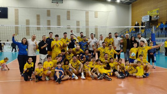 Volei masculin: Corona Brașov învinge pe TTU Tallinn, în Cupa CEV