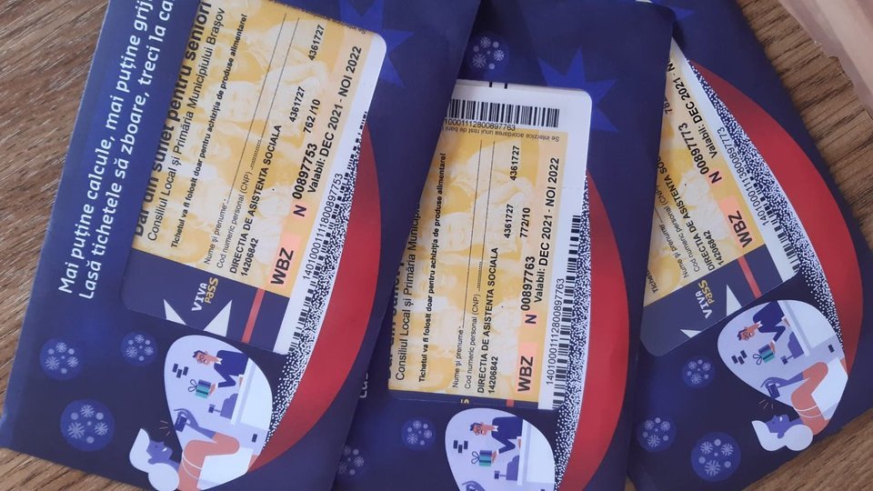 2.400 de brașoveni și-au ridicat deja tichetele sociale