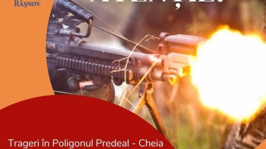 Trageri cu armament de luptă, în zona Predeal-Cheia