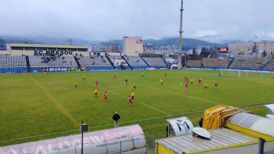 Fotbal: SR Brașov a încheiat anul cu o victorie