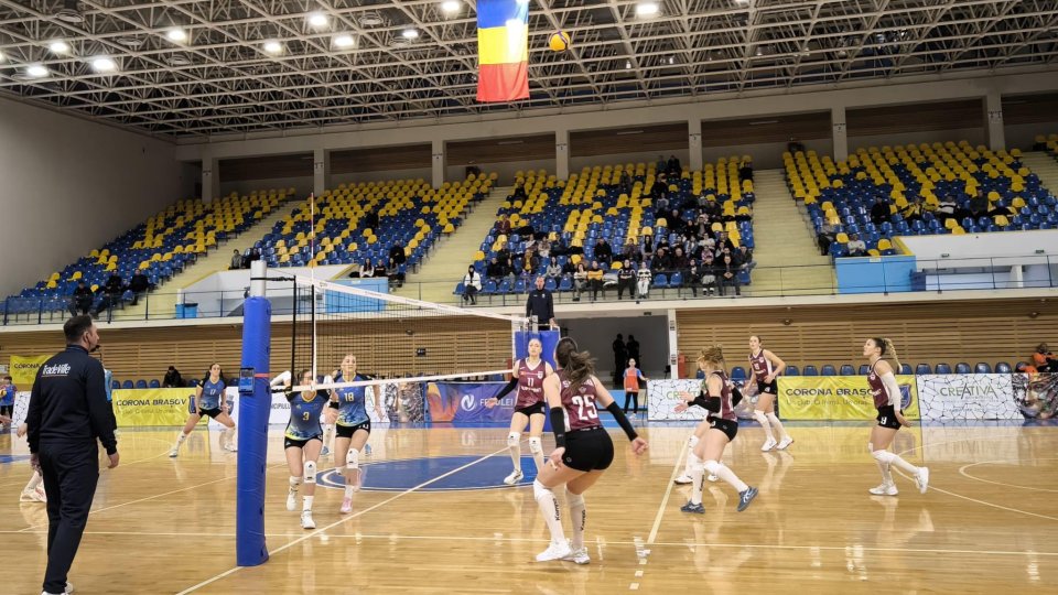 Volei: Corona Brașov a început cu victorie returul campionatului în Divizia A1
