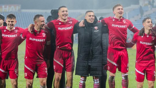 Fotbal: Dinamo Bucureşti este lider în Superliga de fotbal