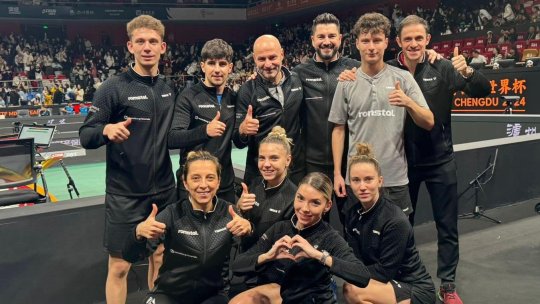 Tenis de masă: România s-a clasat pe locul al 4-lea la Cupa Mondială de tenis de masă pe echipe mixte