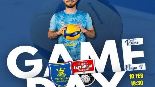 Corona Brașov își continuă parcursul excelent în Divizia A1 de volei masculin