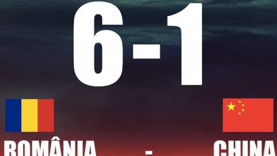 României a învins China