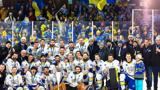 Hocheiștii de la Corona, felicitați pentru Cupa României