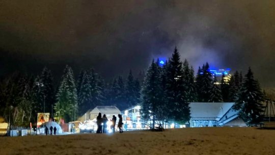 Coborâre în noctură în Masivul Postăvaru