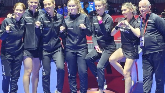 O nouă victorie pentru echipa feminină de tenis de masă a României la Campionatele Mondiale din Coreea de Sud