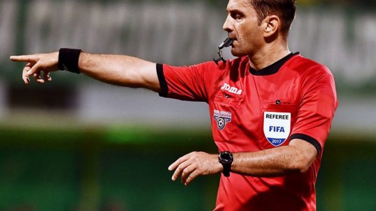 Sebastian Colțescu a devenit arbitrul cu cele mai multe meciuri în prima ligă de fotbal