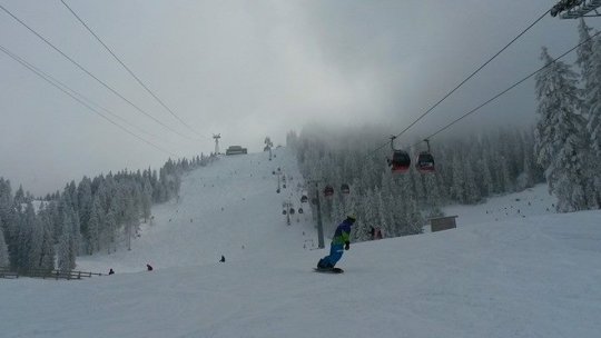 Starea pârtiilor din Poiana Brașov