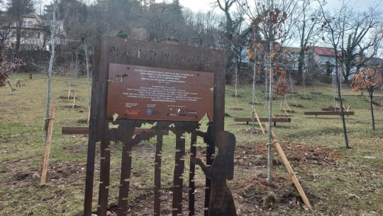 Pomi plantați în amintirea celor dispăruți