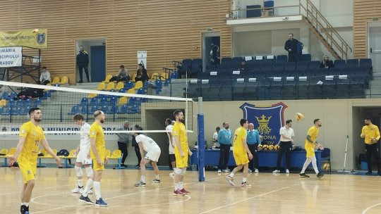 Volei masculin. Corona Brașov, meci pe terenul campioanei