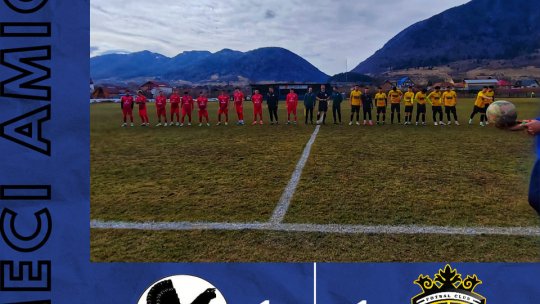 Remiză amicală la Zărnești