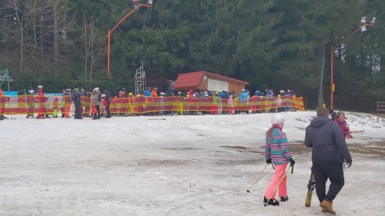 Starea pârtiilor din Poiana Brașov. Zăpadă de primăvară