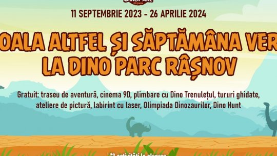 Școala Altfel, la Dino Parc Râșnov